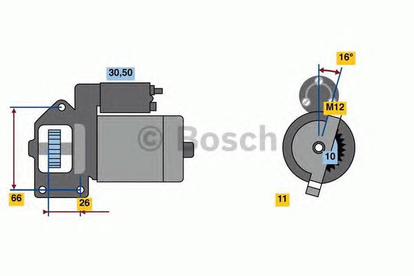 Arrancador Bosch 0986024040