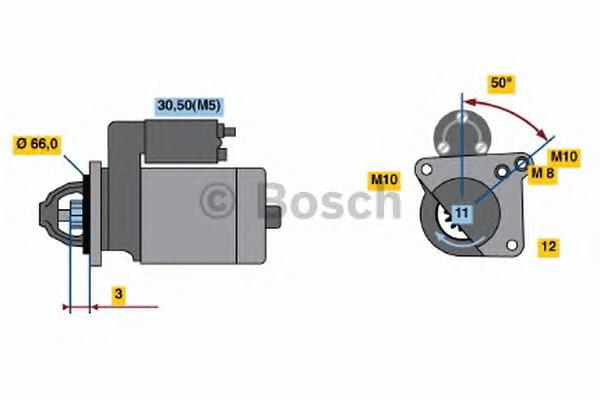 Burro de arranque  Bosch 0986020131 precio, desde 167,71 EUR