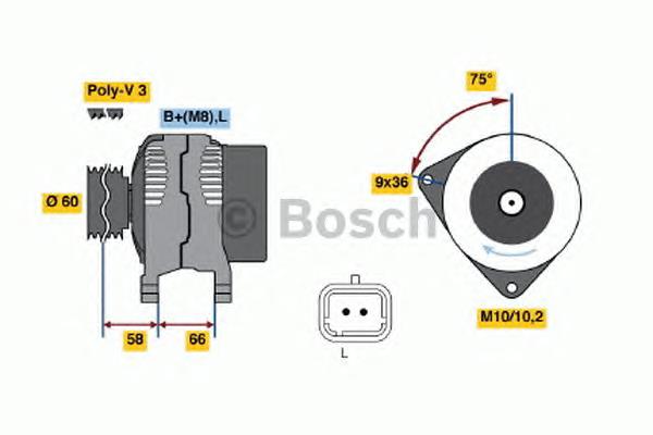 Comprar 0986045261 Bosch Dynamo