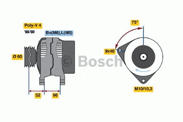 Generador Bosch 0986045201