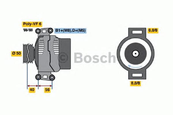 Comprar 0986043910 Bosch Dynamo