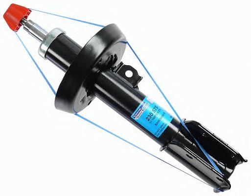 Amortiguador delantero izquierdo 230575 Sachs