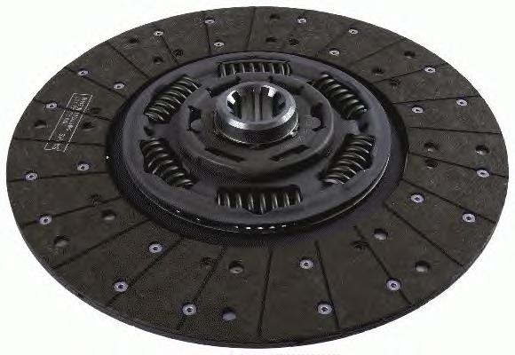 Disco de embrague 1878004540 Sachs
