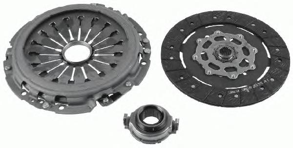 3000 951 378 Sachs kit de embrague (3 partes)