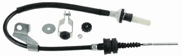3074600136 Sachs Cable de accionamiento del embrague