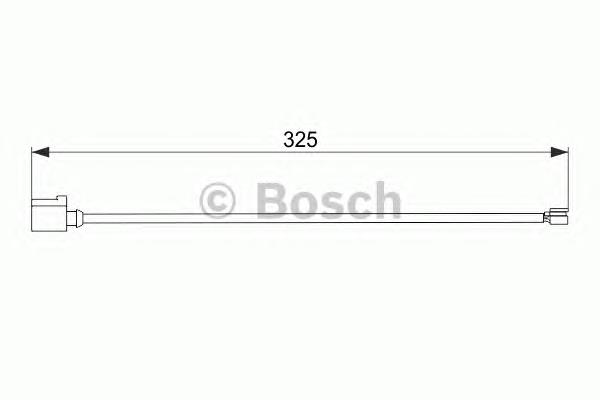 Sensor de desgaste de las pastillas de freno delanteras Bosch 1987474567 precio, desde 7,23 EUR