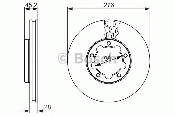 Comprar DI161C Japan Parts Freno de disco delantero