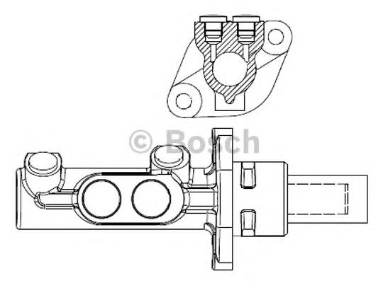 Cilindro principal de freno Bosch F026003943