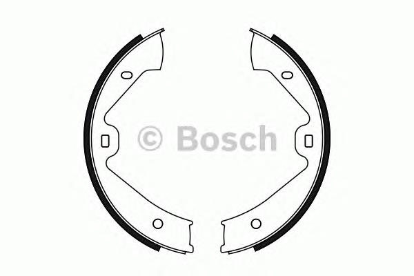 Zapatas de freno de mano 0986487755 Bosch