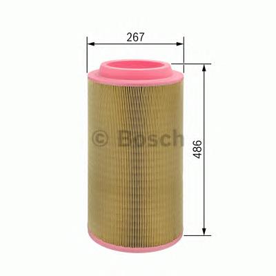 F026400068 Bosch Filtro de aire de motor