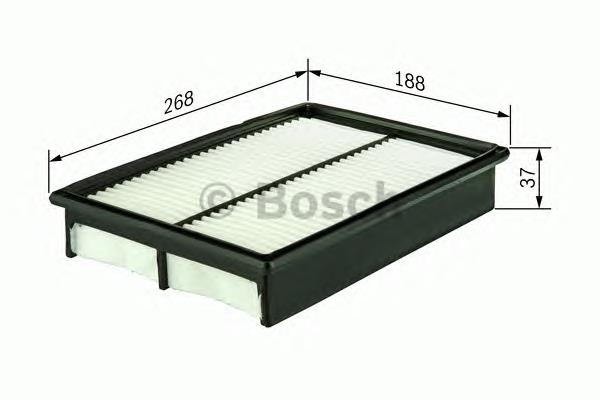 1987429174 Bosch Filtro de aire de motor
