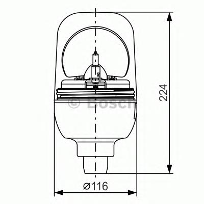 E400017 Agco baliza intermitente