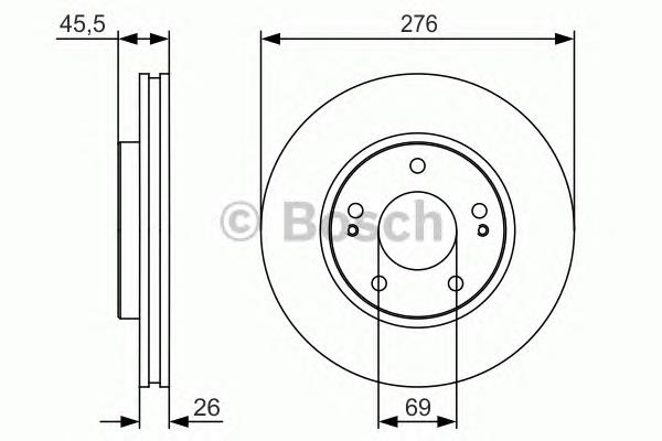 0986479S00 Bosch Discos