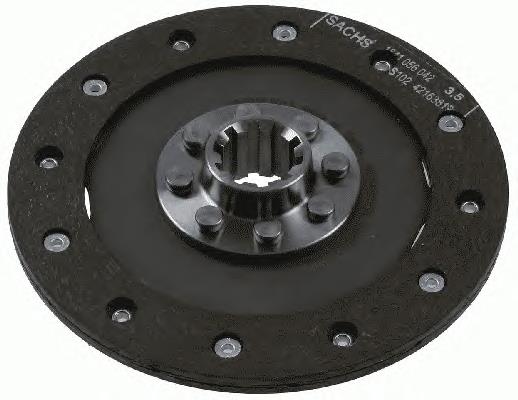 Disco de embrague 1860023012 Sachs