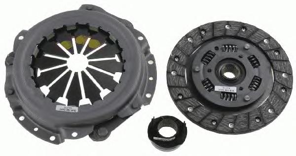 Kit de embrague (3 partes) 7701468232 Renault (RVI)