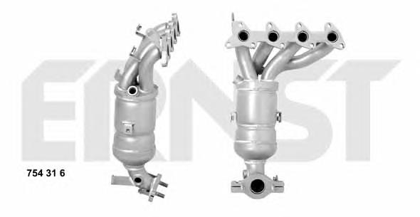 Catalizador 2852002640 Hyundai/Kia
