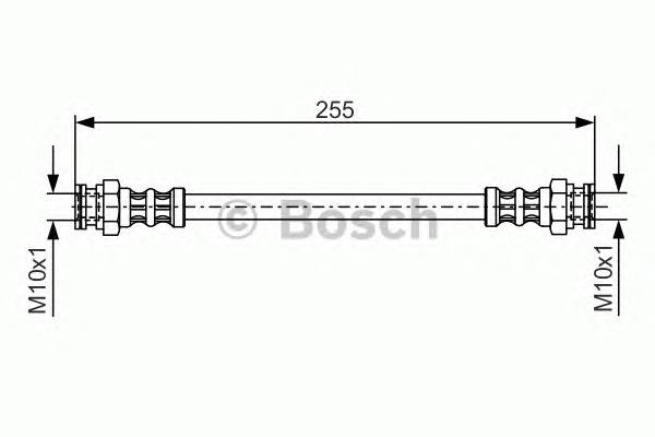 Tubo flexible de frenos trasero 1987476954 Bosch