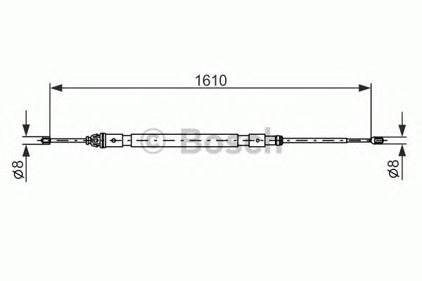Cable de freno de mano trasero derecho/izquierdo Beca Cables 2001406 precio, desde 15,28 EUR