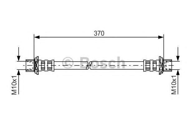 Tubo flexible de frenos trasero 1987481133 Bosch