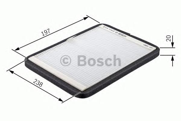 Filtro de polen Bosch 1987432204