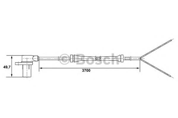 Comprar 0265006215 Bosch Sensor ABS, rueda trasera