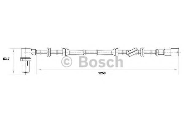 0265006164 Bosch sensor abs delantero derecho