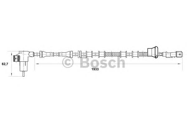 0265006315 Bosch sensor abs trasero