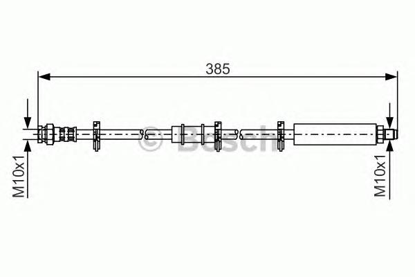 1987476548 Bosch latiguillo de freno delantero