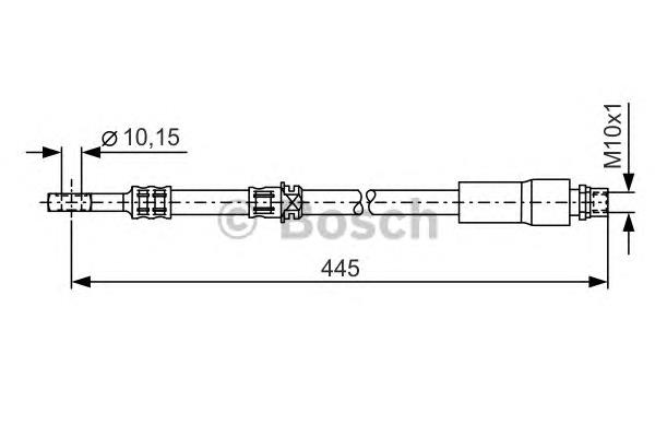 1987476455 Bosch latiguillo de freno delantero