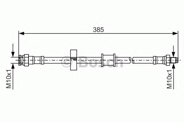 1987476459 Bosch latiguillo de freno delantero