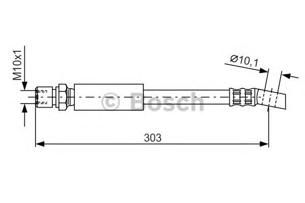 1987476426 Bosch latiguillo de freno delantero