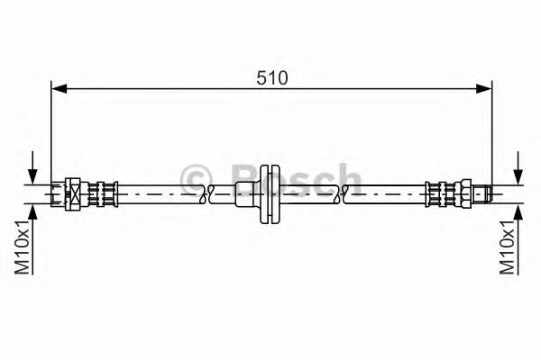 Latiguillos de freno delantero Bosch 1987476056 precio, desde 15,03 EUR