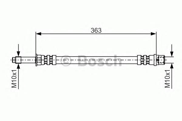 Latiguillos de freno delantero 1987476295 Bosch