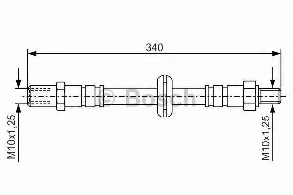Comprar 1987476191 Bosch Latiguillos de freno delantero