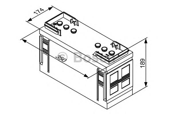 0092T30311 Bosch Batería Start-Stop