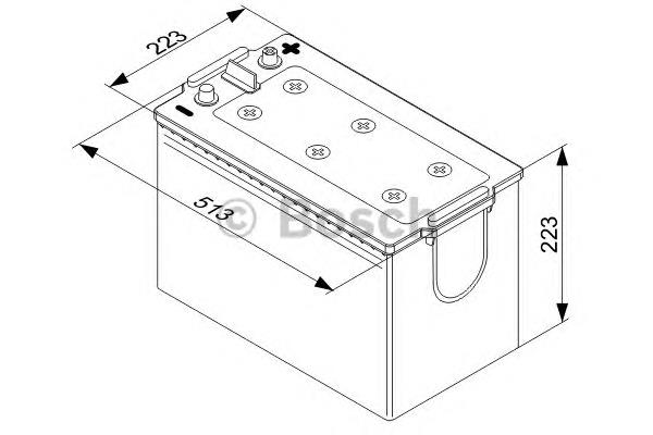 0092T50770 Bosch Batería Start-Stop