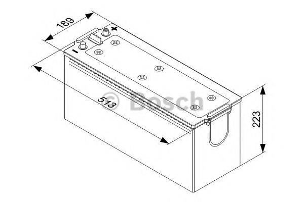 0092T40750 Bosch Batería Start-Stop