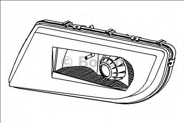 Faro derecho A0005400554 Mercedes