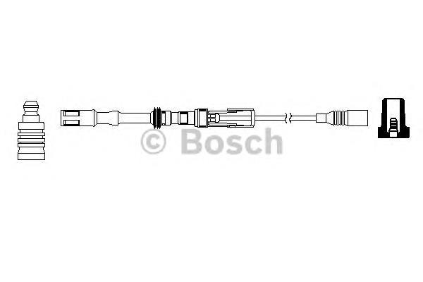Cable de encendido, cilindro №1 0986357728 Bosch