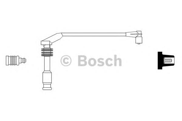 Cable de encendido, cilindro №1, 3 0986356247 Bosch