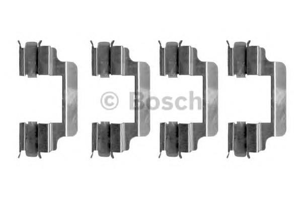 Conjunto De Muelles Almohadilla Discos Delanteros 1987474328 Bosch