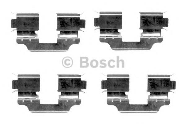 1987474341 Bosch conjunto de muelles almohadilla discos delanteros