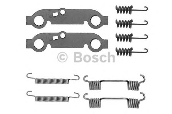 1987475076 Bosch kit de montaje, zapatas de freno traseras