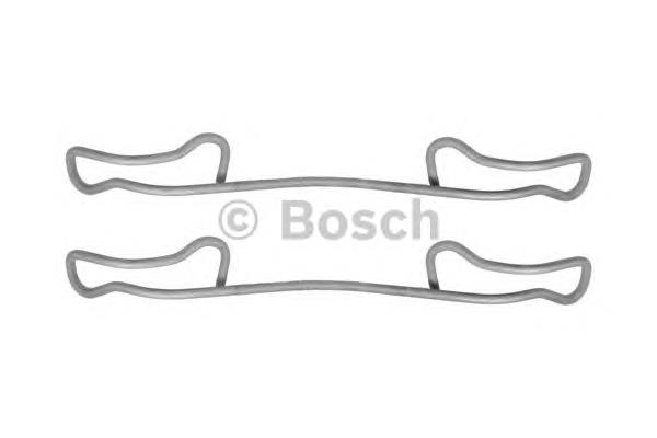 1987474365 Bosch conjunto de muelles almohadilla discos traseros