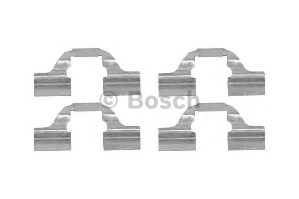 1987474435 Bosch conjunto de muelles almohadilla discos traseros