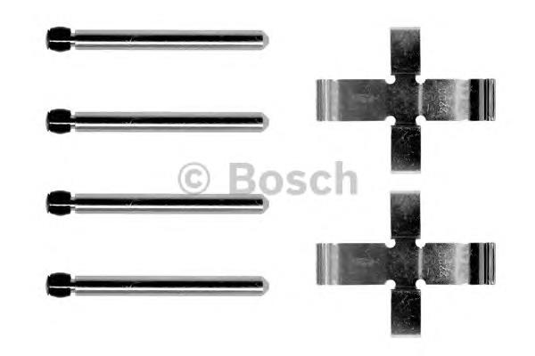 1987474010 Bosch conjunto de muelles almohadilla discos traseros