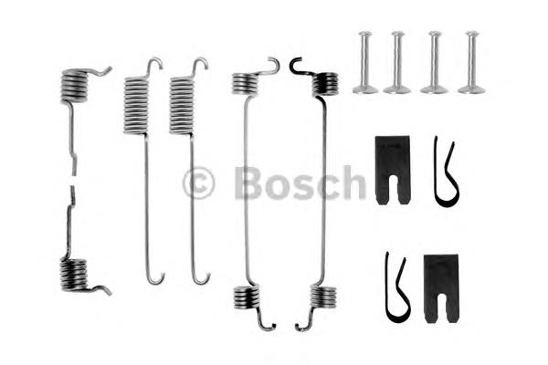 1987475262 Bosch kit de montaje, zapatas de freno traseras