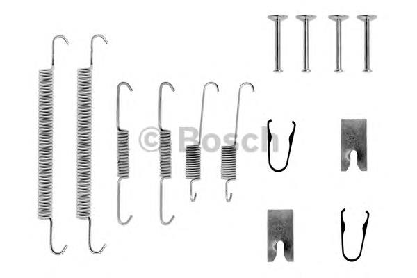 1987475261 Bosch kit de montaje, zapatas de freno traseras