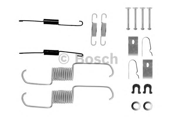 Kit de montaje de zapatas de freno traseras para Honda Civic VII EU, EP, EV