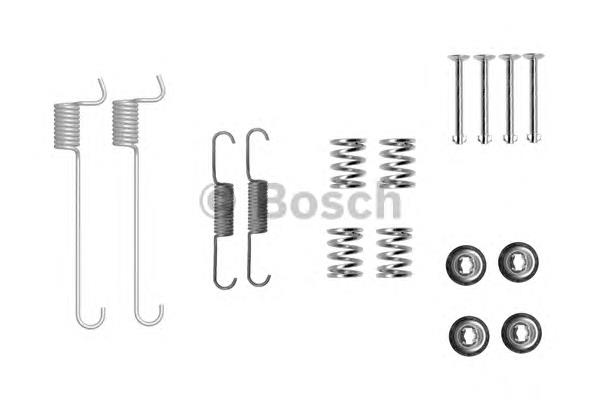 1987475311 Bosch kit de montaje, zapatas de freno traseras